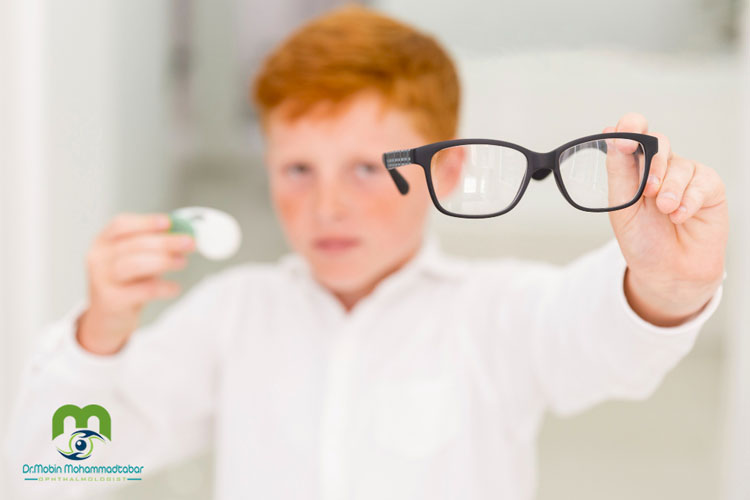 علت نزدیک بینی