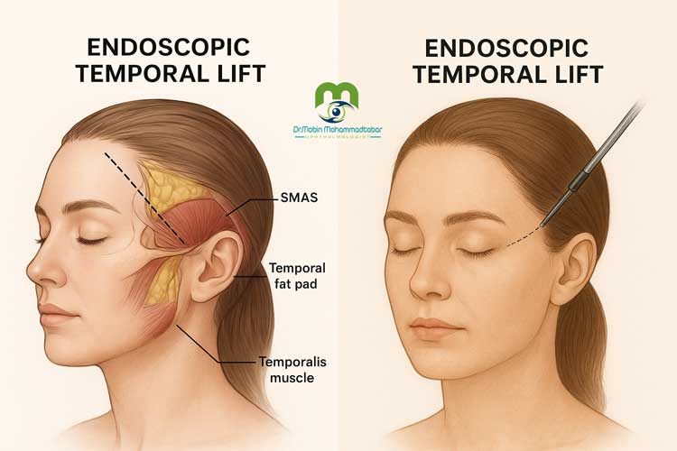 لیفت اندوسکوپیک شقیقه