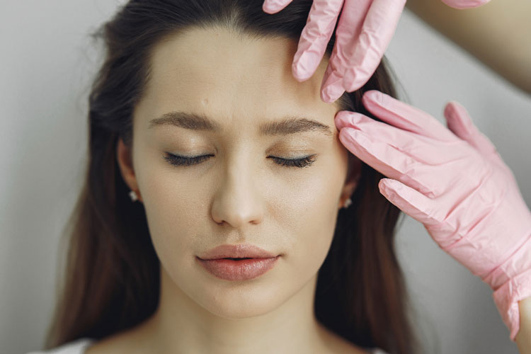 لیفت شقیقه با ژل