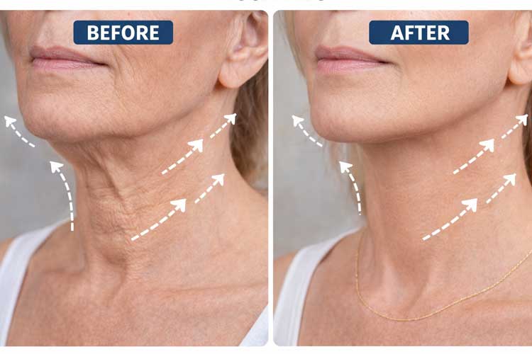 لیفت گردن به روش غیر تهاجمی